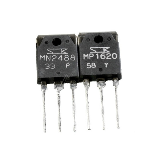 Venta caliente 2 par/4PCS MN2488 MP1620 2488 1620 Transistor de potencia TO-3P