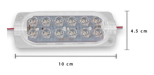Imagen 4 de 5 de 10 Módulos 12 Led Varios Colores