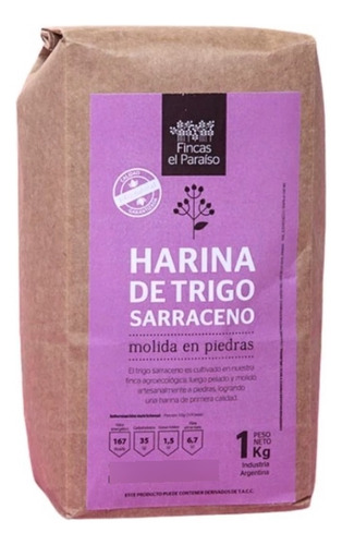 Harina De Trigo Sarraceno X1 Kg Agro-ecologica