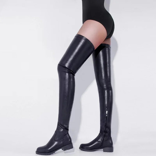 Botas De Moto Chelsea High Knee The Over Para Mujer 2023