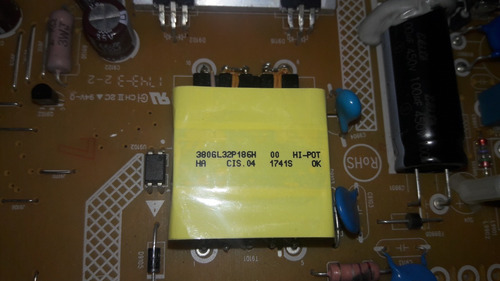 Placa Fuente Televisor Pillips 32 A Revisar (Usado)