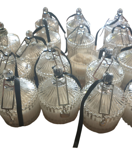 Souvenirs Vela De Soja En Caramelera Con Apagavelas X 10 Ud.