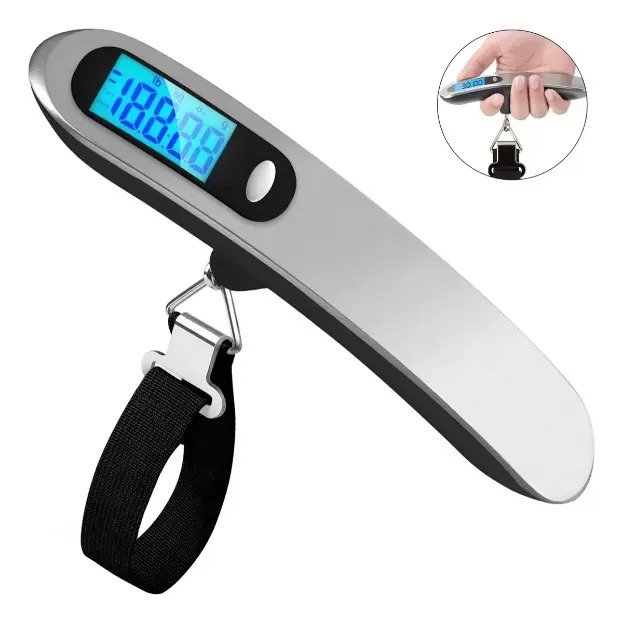 Báscula Digital Portátil Shun Star 50 kg Función Tara Equipaje Viaje