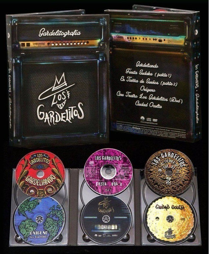 Cds Los Gardelitos - Gardelitografía (box 6 Cds) - Warner