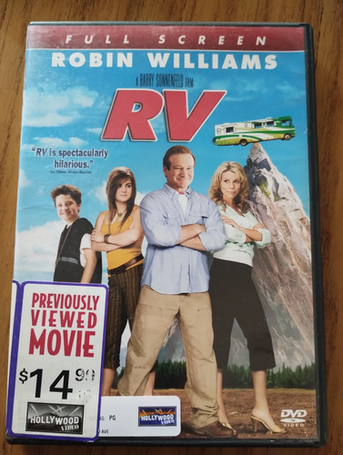 Película Original Rv Dvd Robin Williams Subtitulos En Inglés (Usado)
