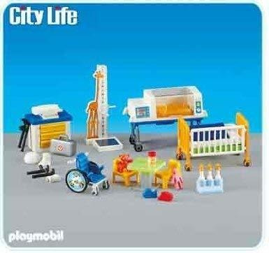 Playmobil Add-on Serie - Área Médica Para Niños