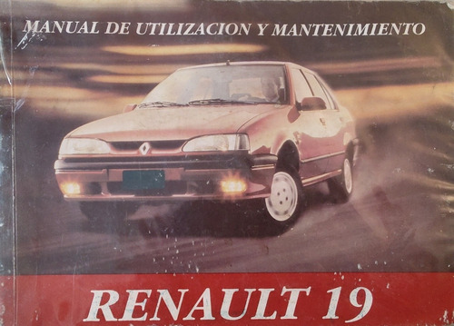 Manual Del Propietario Renault 19  ---   1996 (c-6