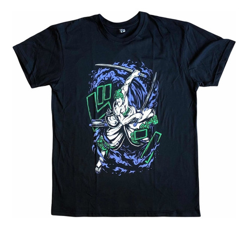 Remera Serigrafia One Piece Roronoa Zoro Wano Gastovic Anime