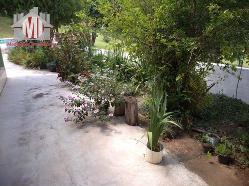 Chácara Com Escritura, 04 Dormitórios À Venda, 8000 M² Por R$ 600.000 - Rural - Socorro/sp - Ch0381