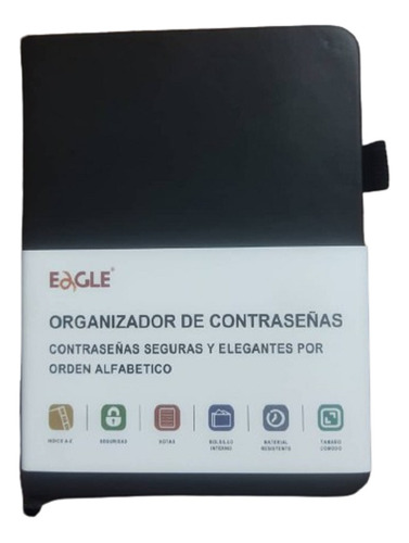 Agenda Organizador De Contraseñas Eagle