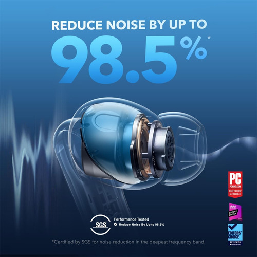 Auriculares Inalámbricos Soundcore Liberty 4 Nc Con Un 98,5%