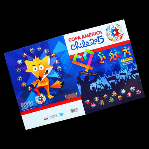 Imagen 2 de 7 de ¬¬ Álbum Fútbol Copa América 2015 Panini Completo Zp