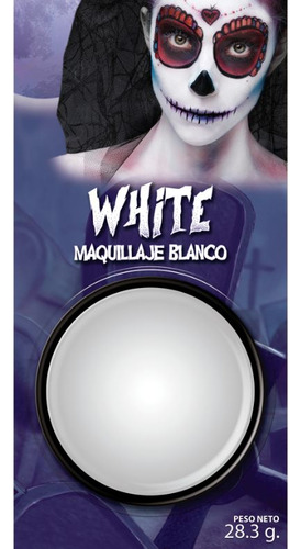 Maquillaje Pasta-blanco Disfraz Fiesta Carnaval Halloween
