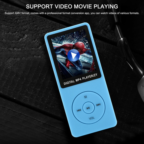 Leitor De Mp3 64gb Leitor De Música Com Rádio Fm Voz Recorde
