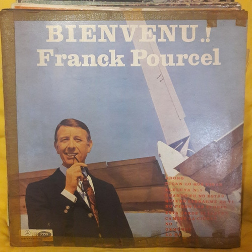 Vinilo Franck Pourcel Bienvenu O2