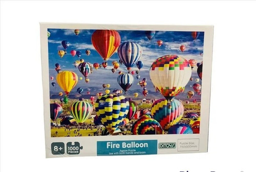 Rompecabezas Puzzle 1000 Piezas Paisajes Fire Baloon