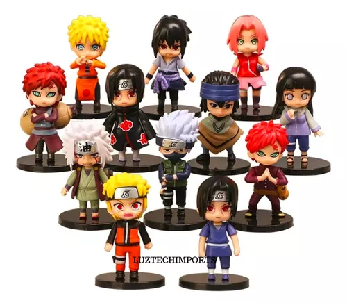 Boneco Bandai Chibi Masters Naruto - Uchiha Sasuke