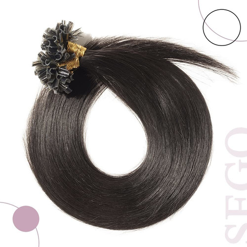 Extensiones De Cabello #1b Natural Negro 22in 50gr
