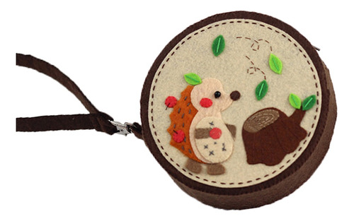 Kit De Artesanato De Feltro Da Agulha Da Bolsa Não Tecida