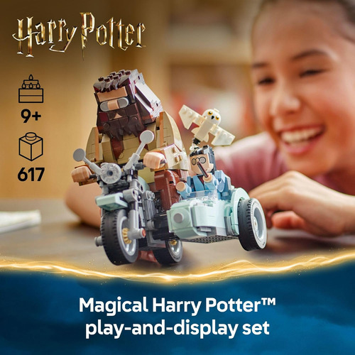 Lego Harry Potter Hagrid & Harry's Motorride Buildi...