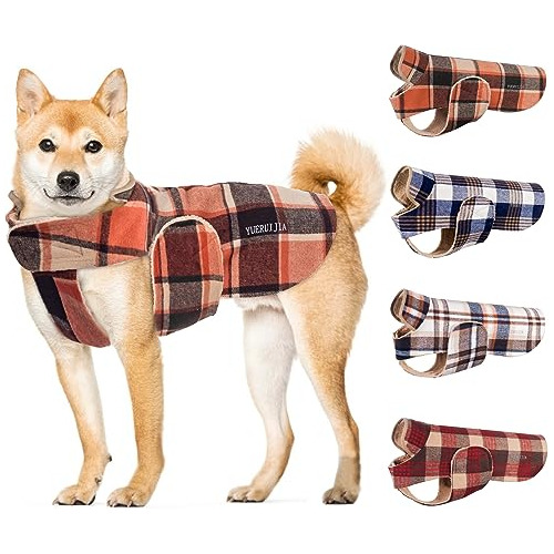 Yueruijia Dog Cold Weather Coats - Windproof, Waterproof, Wa