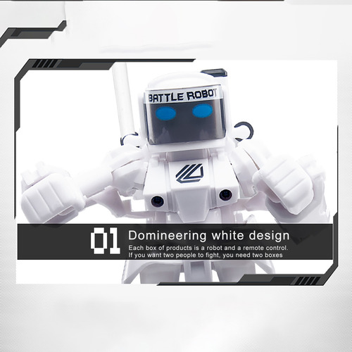 Q 2.4g Rc Robot Boxing Robot Remote Control Fighting Robot 2