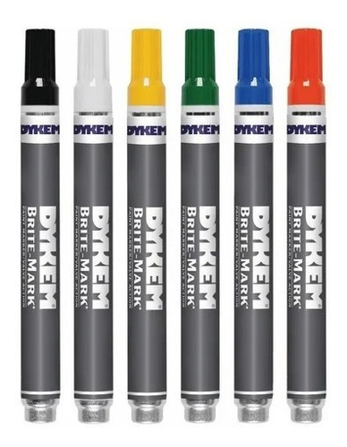 Marcador Industrial Dykem Brite-mark - Unidade Cor da tinta Branco