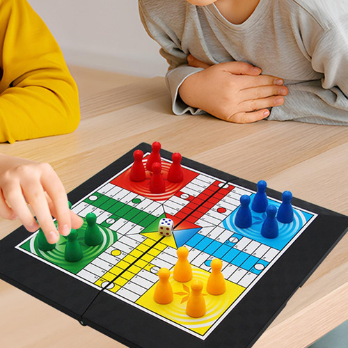 Juego De Ludo, Juego De Viaje Familiar, Juguetes Educativos,