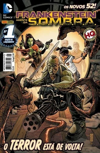 Frankenstein: Agente Da S.o.m.b.r.a Nº 1 E 2 - Panini