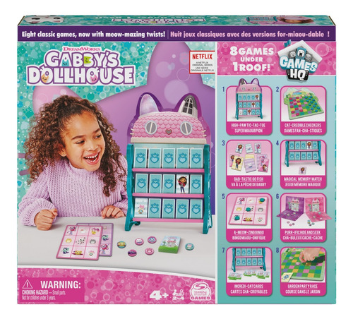 Gabby's Dollhouse 8 Juegos Clásicos Bajo Un Mismo Techo