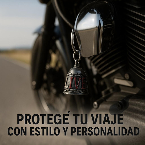 Campanas Moteras Harley Honda Kawasaki Suzuki Regalo Moto Plateado