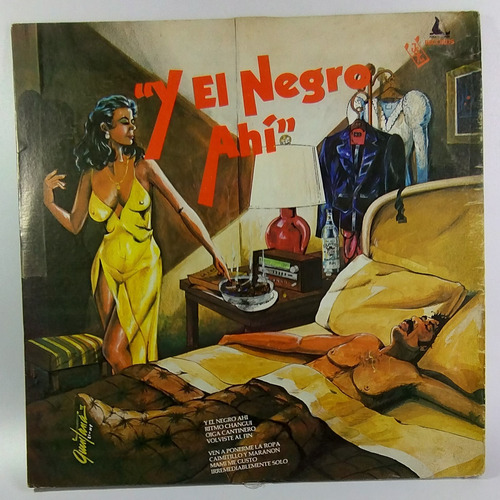 Lp Vinyl  Elliot Romero - Y El Negro Ahi Edic Venezuela 1981