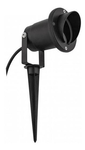 Reflector Proyector Negro Con Estaca Para Jardín Gu10 Calux Carcasa Otro Luz Otro