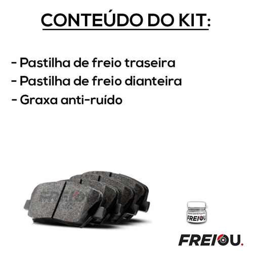 Imagem 2 de 4 de Pastiilhas Traseiras E Dianteiras Para Audi A3 Spb 2.0t 2007