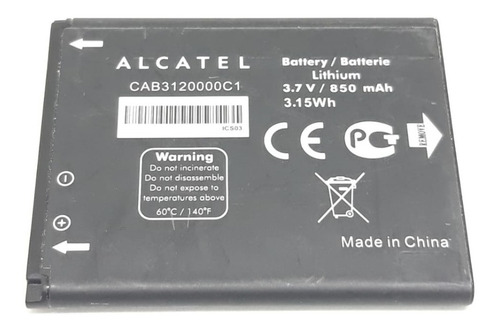 Bateria Pila Alcatel Tribe Cab3120000c1 Sminva Original