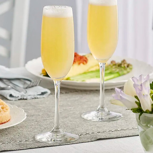 Copa Crisa Bar 7500 Larga 237ml Champagne Mimosas 12 Piezas