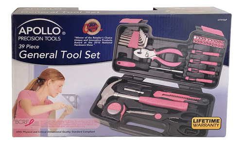 Conjunto De Ferramentas Apollo Tools Original 39 Peças Em Ca