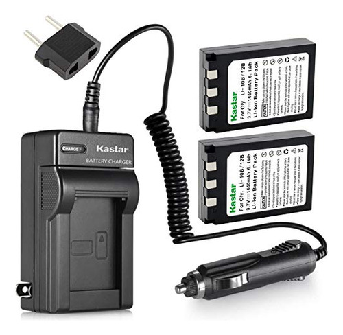 Batería De Cámara Kastar Battery (2-pack) And Charger Kit Fo