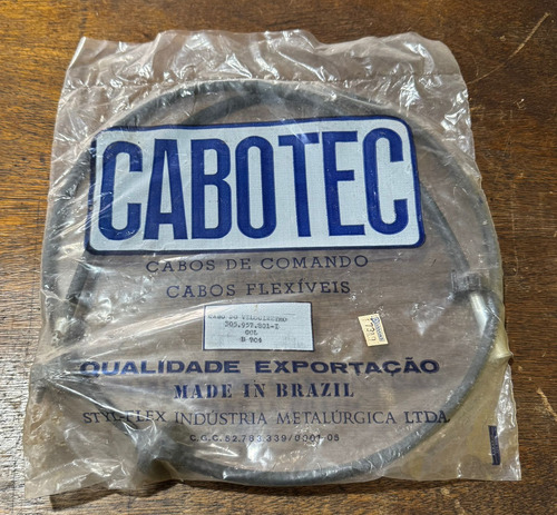 Cabo Velocimetro Vw Gol Saveiro Ar 3059578011 1408