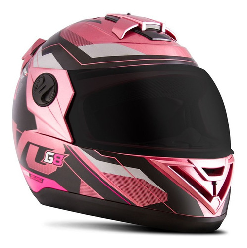 Capacete para moto  integral Pro Tork Evolution 788  Evolution 788 G8 Evo  rosa tamanho 56 