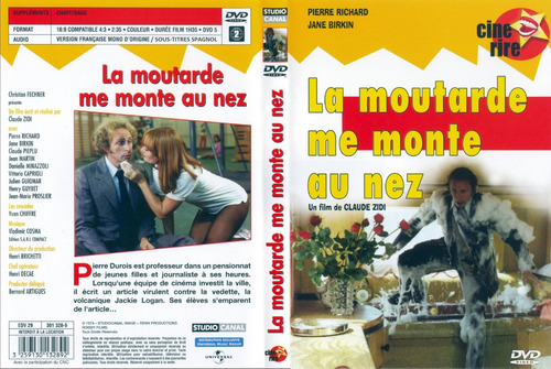 Se Me Subió La Mostaza - Pierre Richard - Francia - Dvd