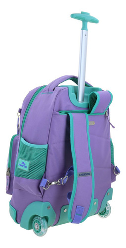 Mochila Chenson Ruedas Disney Princesas Ariel Primaria Deeper