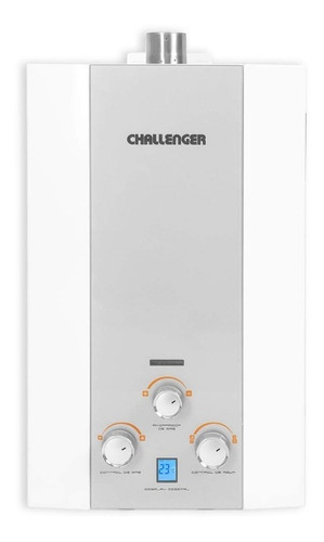Calentador Challenger 8 Lts Tiro Forzado Para Gas Natural 