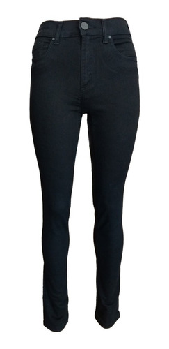 Jean Trendy Básico Ossira Mujer Chupín Negro Elastizado.960