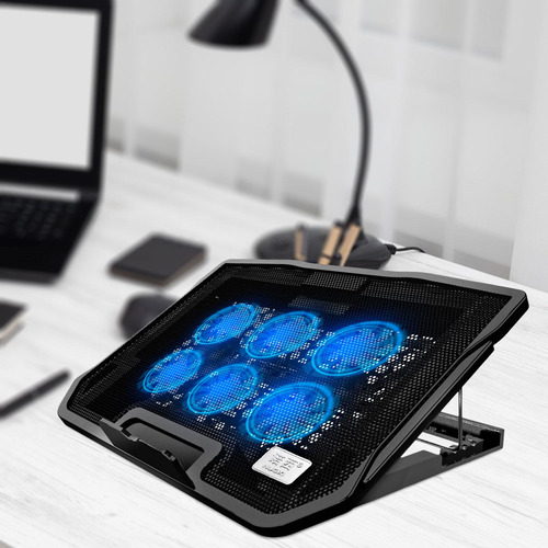 Almofada De Resfriamento Para Laptop Com 6