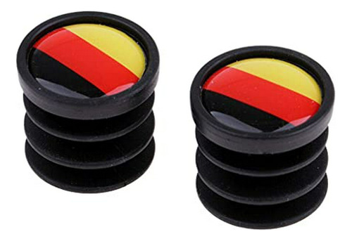 Tapones De Manillar Avants Para Brompton Bandera Alemana