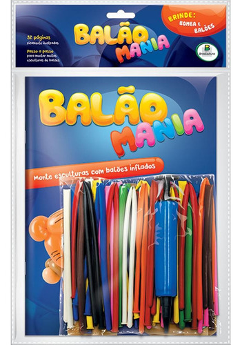 BalãoMania(ECO)-kit c/01 und., de Finzetto, Maria Angela & VirgÍNia. Editora Todolivro Distribuidora Ltda., capa mole em português, 2017
