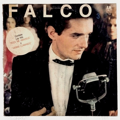 Falco - Falco 3 - Vinilo Lp 1986 - Muy Bueno +