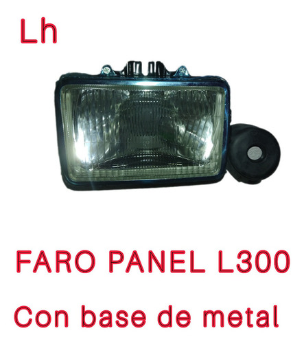 Faro Delant Mitsubishi Panel L300 Lh Base Metal 649 659