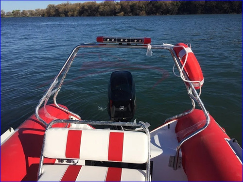 Imagen 8 de 15 de Semirrigido Viking 490 Victory Con Mercury 60hp Elpt 4t